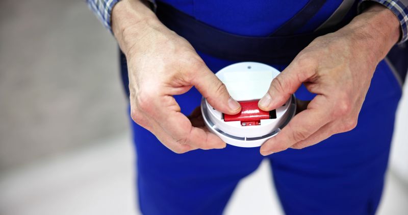 Chirping Smoke Detector with Low Battery